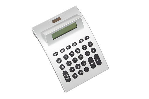 12 digit calculator used for calculations