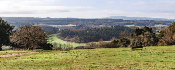 istock Surrey Hills panoramic view Surrey England 2063380511