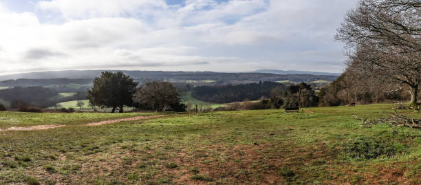 istock Surrey Hills panoramic view Surrey England 2063381038