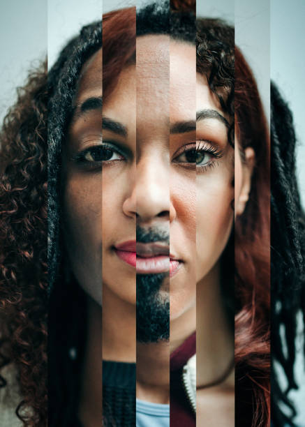Collage of Faces With Different Skin Tones