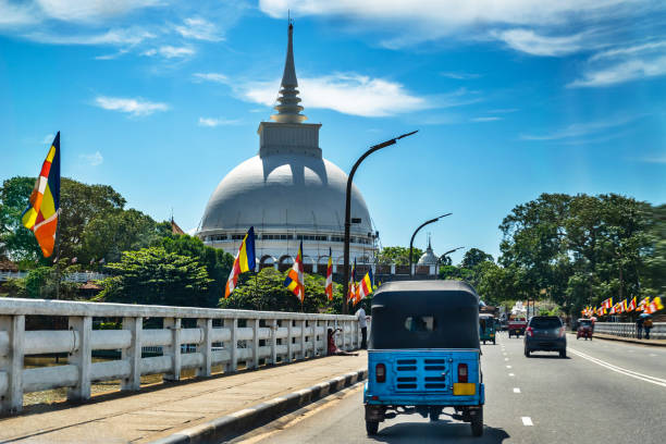 istock Buddhisict temple Kalutara Bodhiya (Ihala Maluwa) from road. Sri Lanka. 2063450876