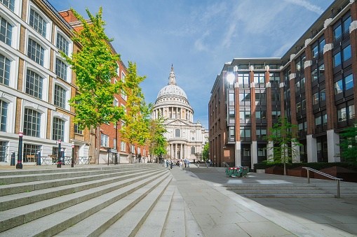 St. Paul's Cathedral in the central City of London