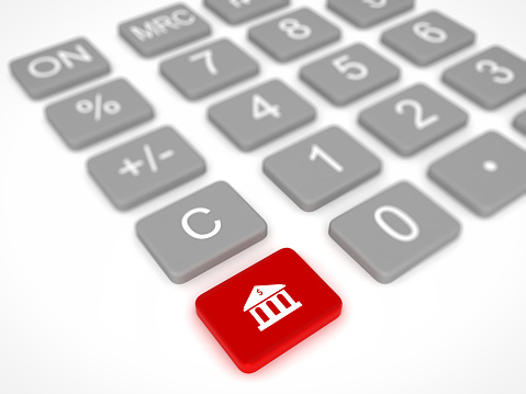 Online banking internet e-banking fintech finance loan calculator