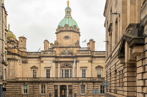 The Radcliffe Camera (from Latin camera, meaning 'room') is a building of the University of Oxford, England, designed by James Gibbs in neo-classical style and built in 1737–49 to house the Radcliffe Science Library.