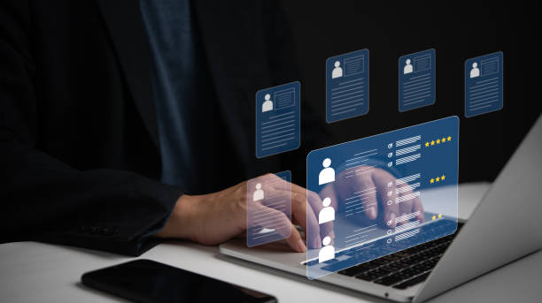 istock Online assessments, employment forms, and personnel selection checkboxes streamline human resource management. Survey statistics inform interview processes, enhancing personnel selection. 2063561945