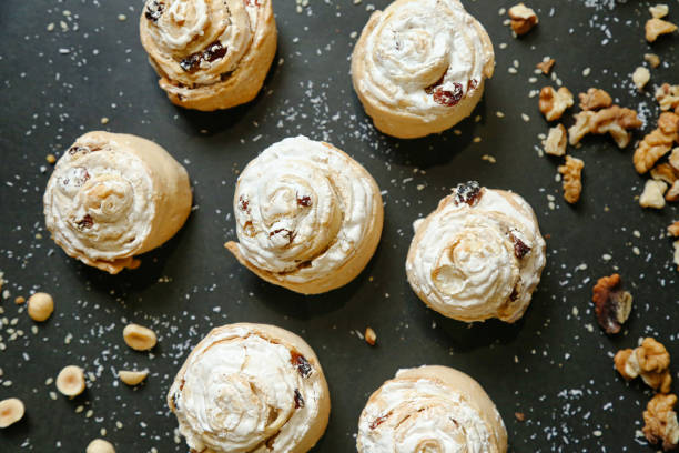 istock Close-up of Assorted Cookies on Table 2063612076