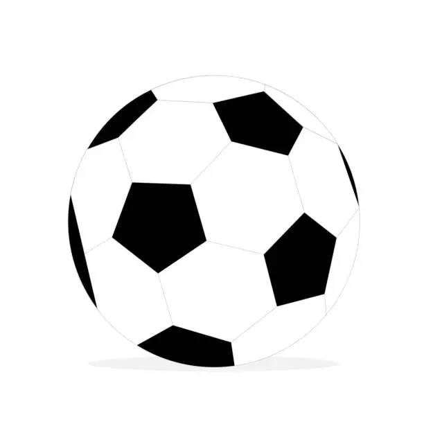 Vector illustration of Football