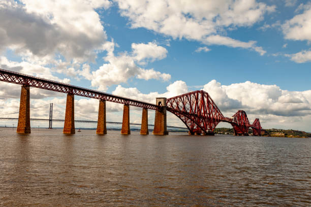 istock Forth Bridge, a Cantilever bridge in Firth of Forth, Scotland 2063657625