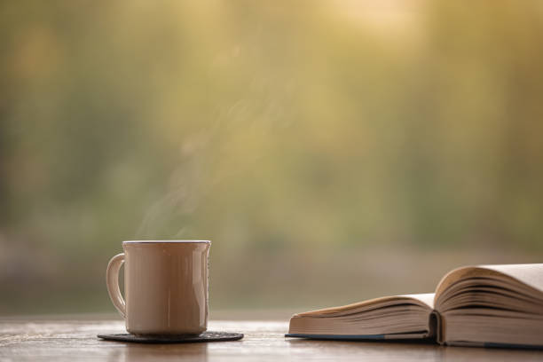 istock Coffee and book in relaxing morning. 2063659219