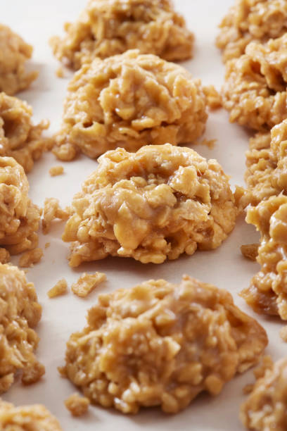 istock No Bake Peanut Butter, Corn Flake Drop Cookies 2063692354