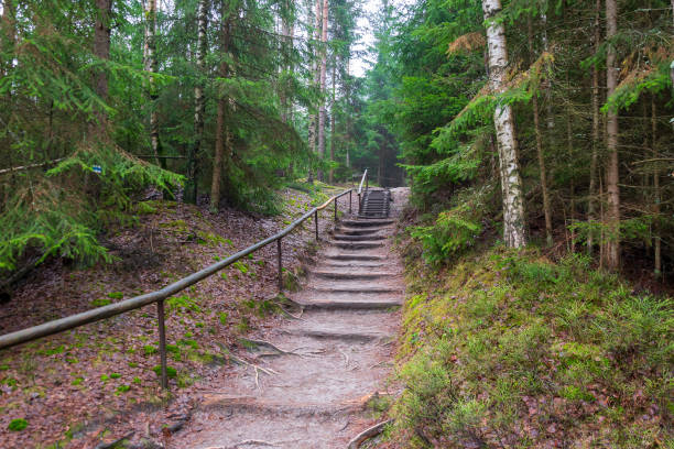 rock town in Adrspach, Czech Republic