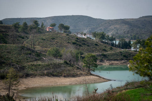 Almost dried up Manavgat river