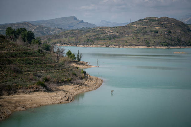 istock Almost dried up Manavgat river 2063813987