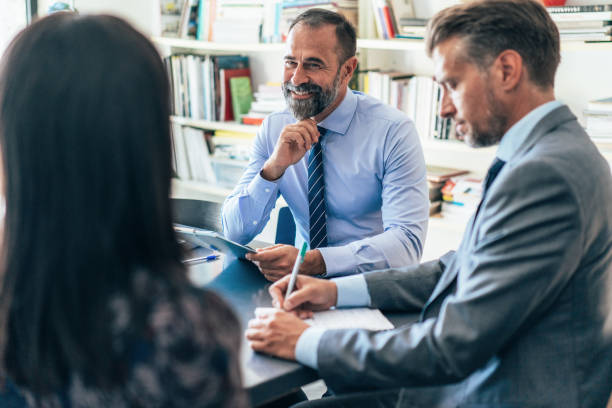 istock Discussion for the new agreement 2064044692