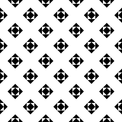 Diamonds, rhombuses, triangles seamless pattern. Folk ornament. Ethnic ornate. Geometric image. Ethnical textile print. Tribal wallpaper. Geometrical background. Retro motif backdrop. Abstract vector.