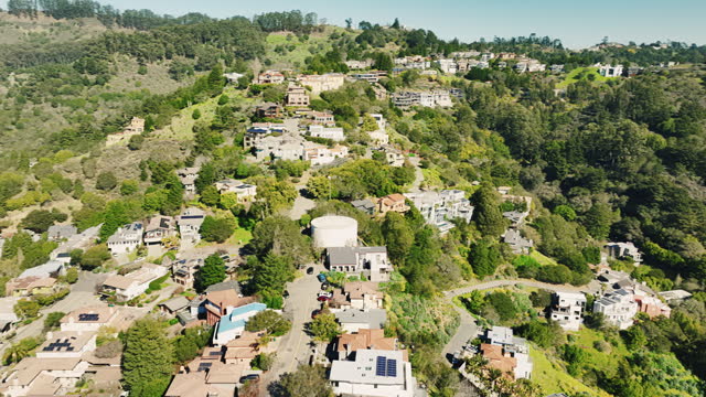 Hills Neighborhood Aerial View