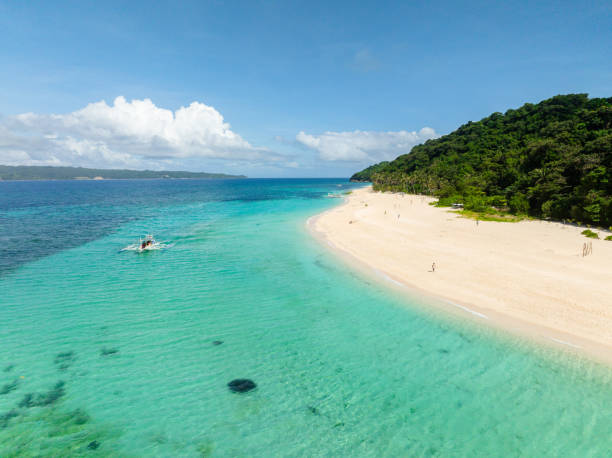 istock Puka Shell Beach in Boracay Island. Philippines. 2064172117
