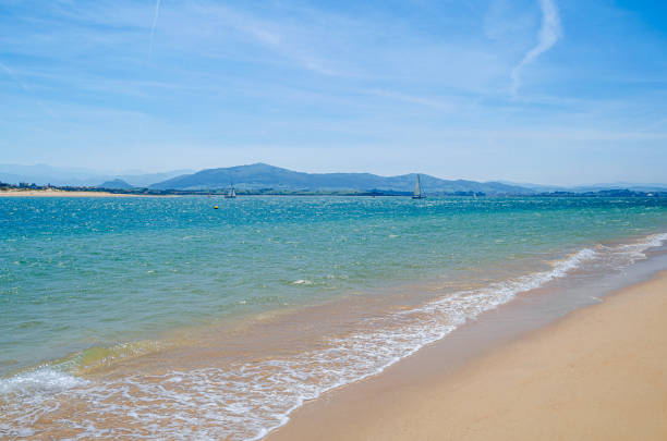 istock View of a beach in Santander, northern Spain 2064219174