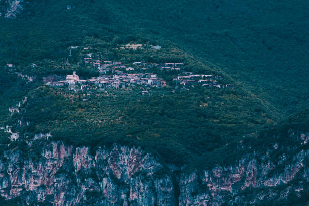 Lago di Garda and Alps around it - Italy