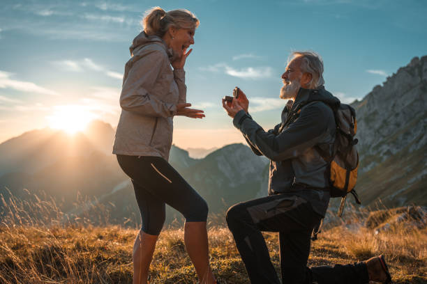 istock Outdoor Enthusiasts' Proposal 2064279315