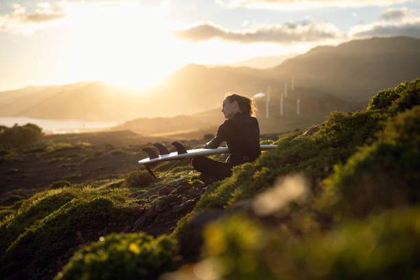 Surfing and eco mind. Sometimes you have to let go.