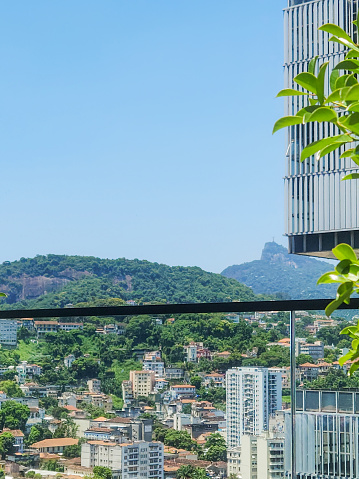 view of the city center of Rio de Janeiro, Brazil.
