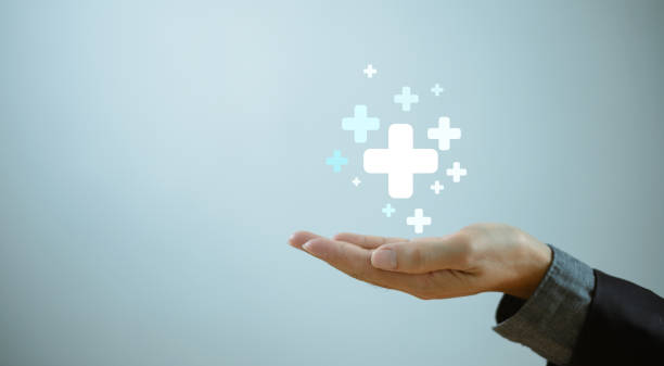 istock Added value increase benefit concept. Offer positive thing mindset, personal development, social network profit, health insurance, profit growth development in business. Add value more feature 2064409642