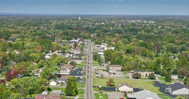 istock Aerial View of Champion, Trumbull County, Ohio 2064510028
