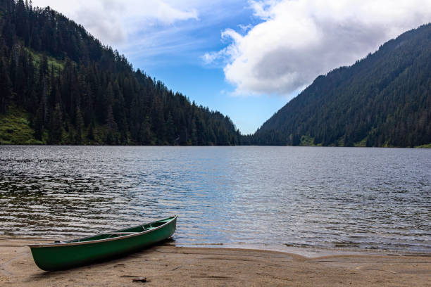 istock Canoe on Lake Isabel 2064556118