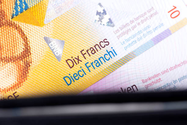 istock Swiss franc banknotes and a wallet 2064695893