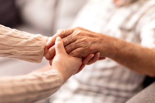 istock Parkinson disease patient, Alzheimer elderly senior 2064829656