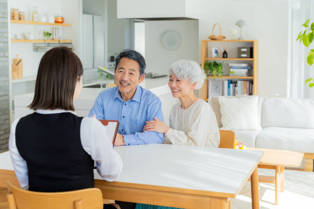 istock Senior couple consulting 2064958999