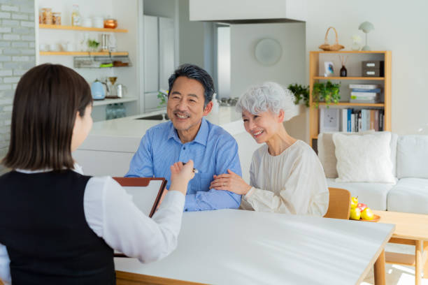 istock Senior couple consulting 2064959006