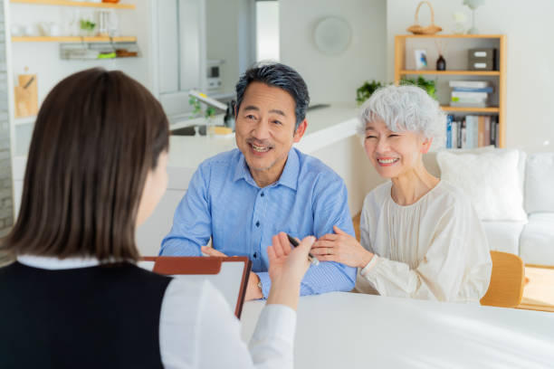 istock Senior couple consulting 2064959529