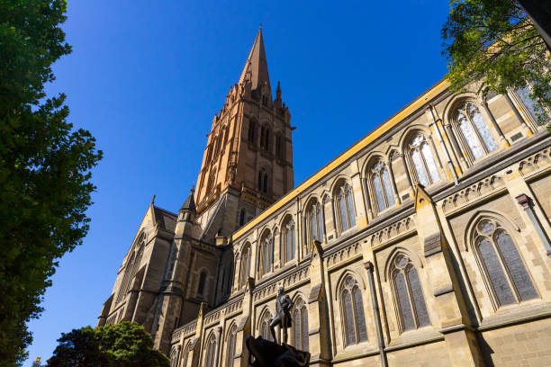 istock St. Paul's Cathedral in Downtown Melbourne, Australia. 2065067618