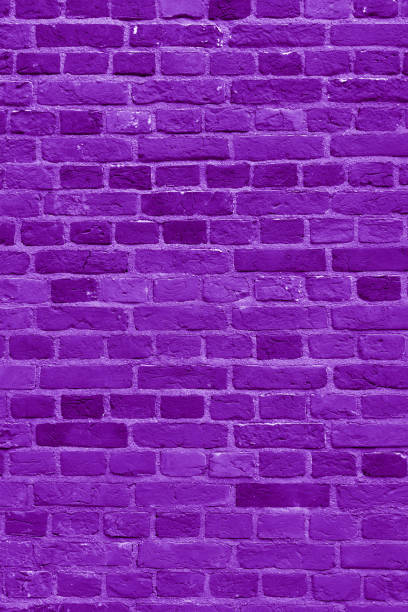 istock Violet brick building wall. Interior of a modern loft. 2065141382