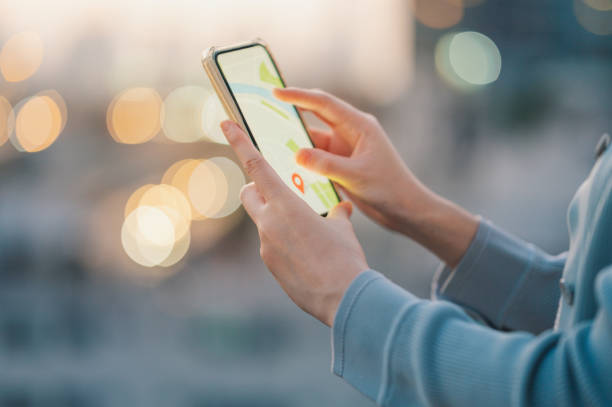 istock Gen Z lifestyle with technology Chatbot app using GPS navigator assistant location in Asia 2065160255