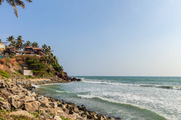 istock Beautiful view of Varkala beach, Kerala, India. 2065165018