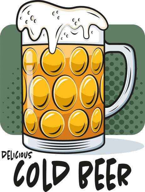 BEER GLASS Easy editable beer
glass vector illustration...
Elements was layered. background of a cheers beer mugs stock illustrations