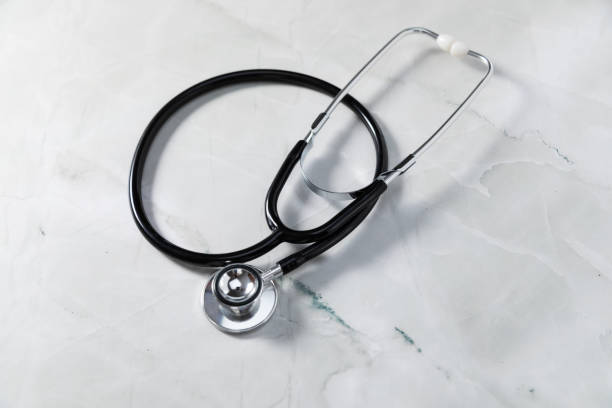 istock Medical stethoscope on white background 2065306788