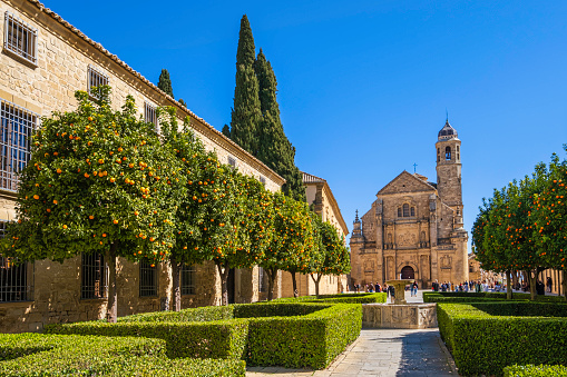 The Sacra Capilla del Salvador - Chapel of the Savior, commissioned in 1536, stands out in the Plaza Vazquez de Molina in Úbeda, where you can find some of the most prestigious city buildings declared Unesco World Heritage Sites