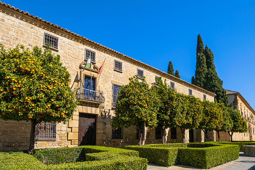 Renaissance building overlooking the Plaza Vazquez de Molina in Úbeda, where you can find some of the most prestigious city buildings declared Unesco World Heritage Sites