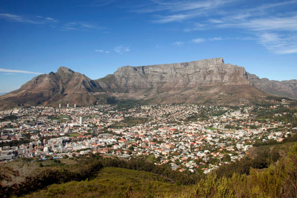 istock Table Mountain viewed from Signal Hill 2065470999