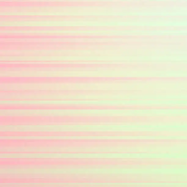 Vector illustration of Abstract design with horizontal lines and Pink gradient - Trendy background