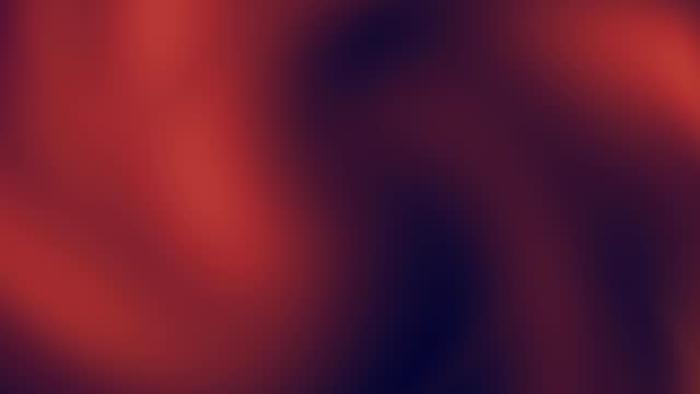 Abstract gradient color vortex blurred video background. Dark animation loop twirl design shapes.