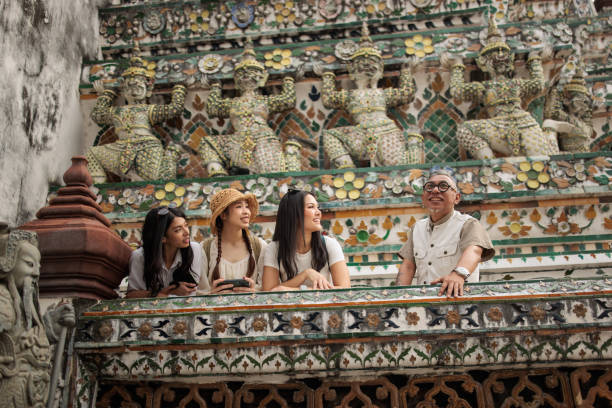 istock Tourists visiting Wat Arun, Bangkok 2065514617