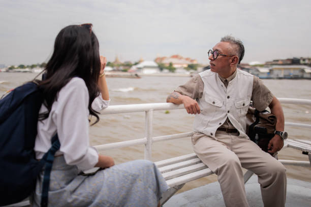 istock Tourists on a boat ride in Bangkok 2065526449