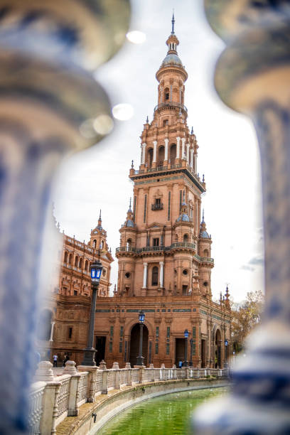 istock renaissance tower in Plaza de Espana, Seville, Spain 2065581241