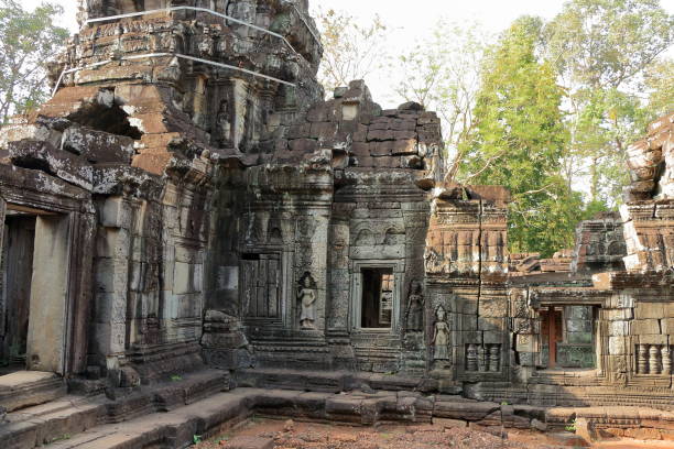 istock archaeological site country,Angkor wat, stone structure, Cambodia 2065617779