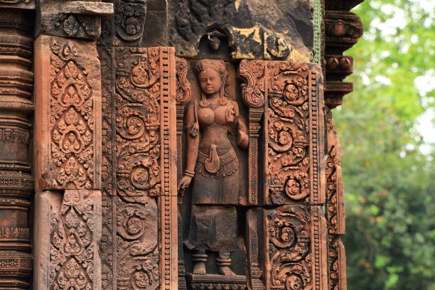 archaeological site country,Angkor wat, stone structure, Cambodia